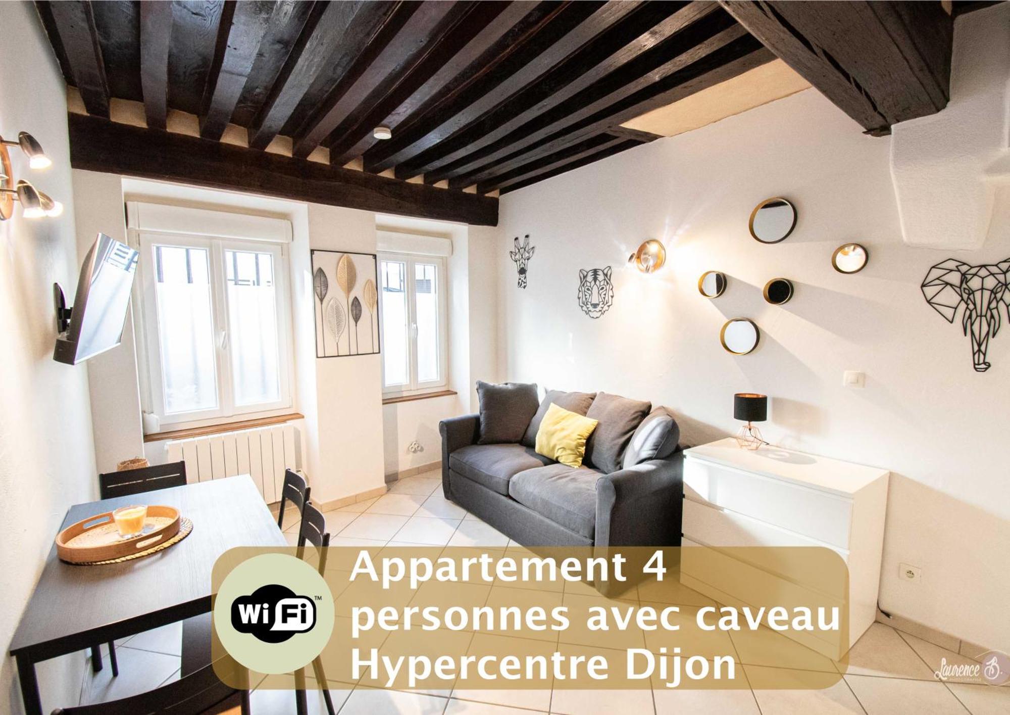 Residence Le Zola Compose De 3 Appartements Distincts En Hyper Centre De Dijon Avec Wifi Exterior foto